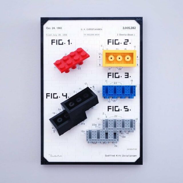 Brevet brique LEGO brick patent