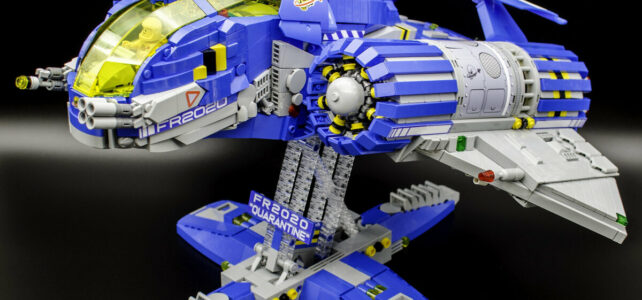 LEGO Classic Space spaceship FR2020 Quarantine