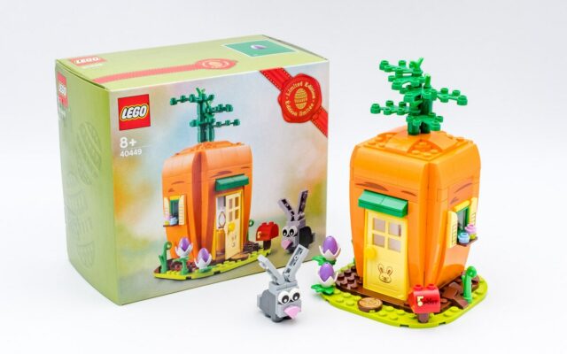 REVIEW LEGO 40449 Easter Bunny's Carrot House GWP