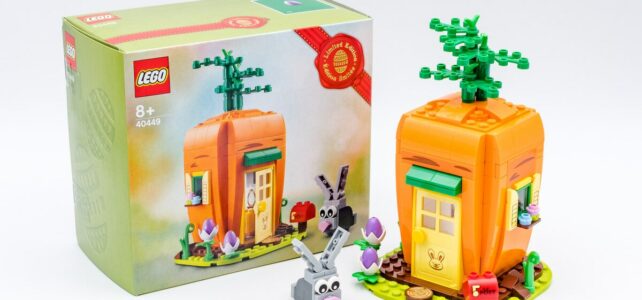 REVIEW LEGO 40449 Easter Bunny's Carrot House GWP