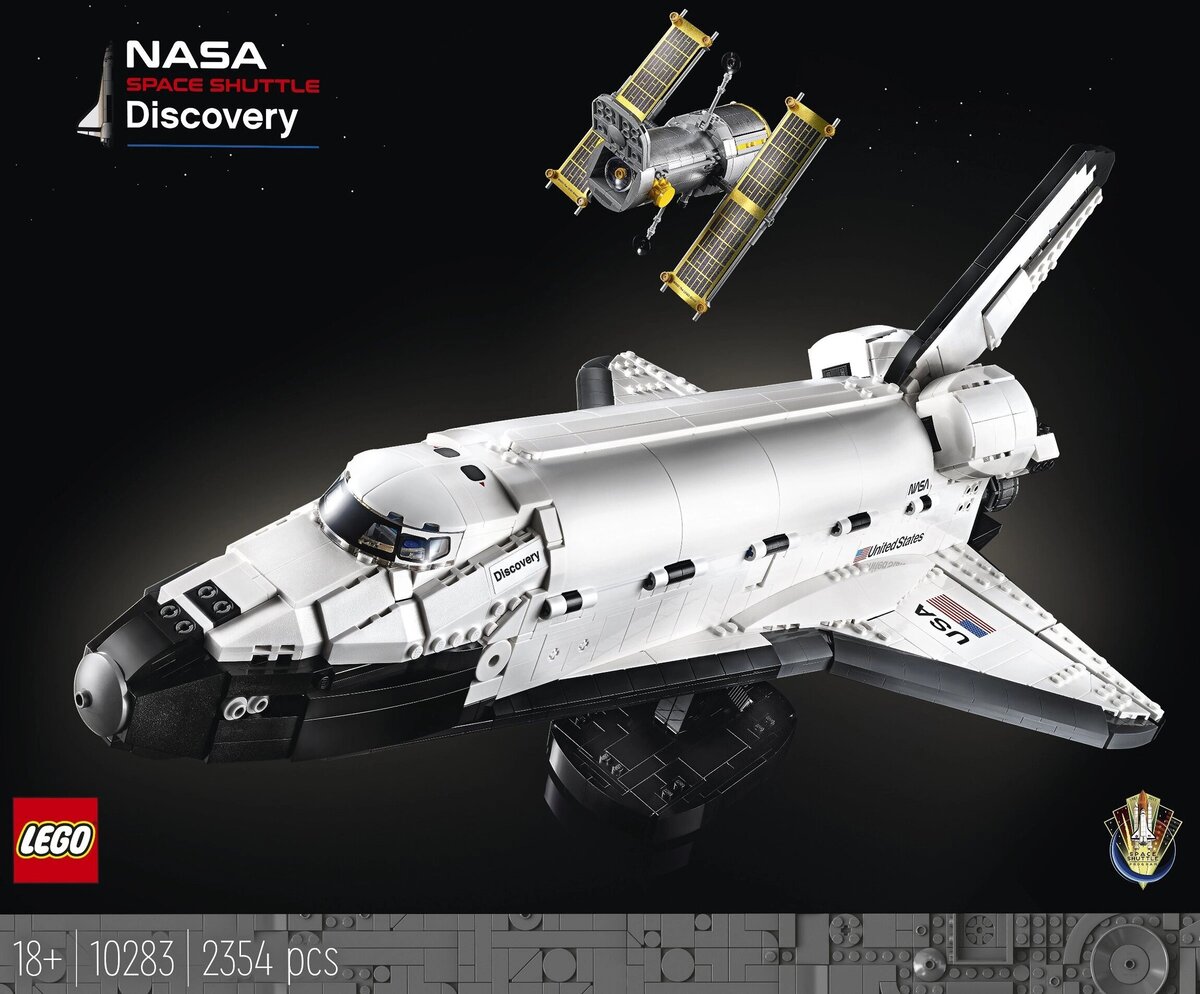 Sur le Shop LEGO : la navette spatiale LEGO 10283 NASA Discovery Space ...