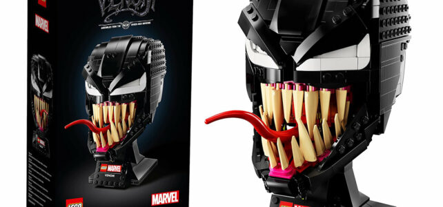 Lego Venom 76187 Masque casque Venom Marvel