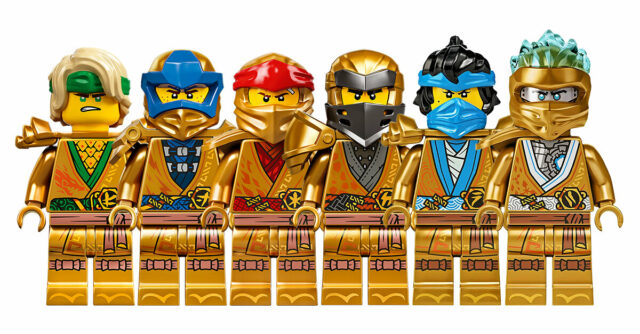 LEGO Ninjago Legacy Golden Ninjas 2021