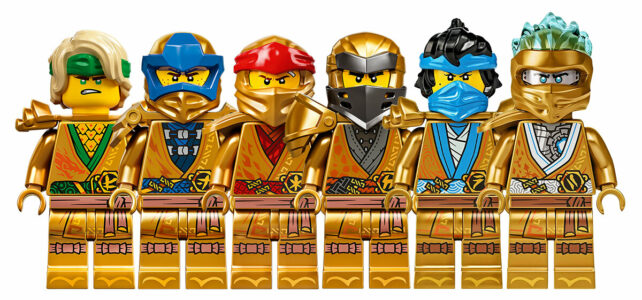 LEGO Ninjago Legacy Golden Ninjas 2021