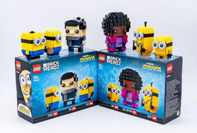 REVIEW LEGO BrickHeadz Minions 40420 40421