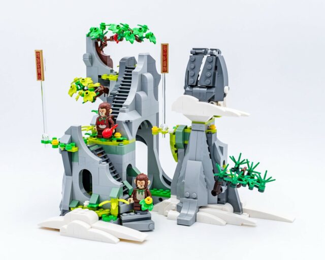 REVIEW LEGO Monkie Kid 80024 The Legendary Flower Fruit Mountain