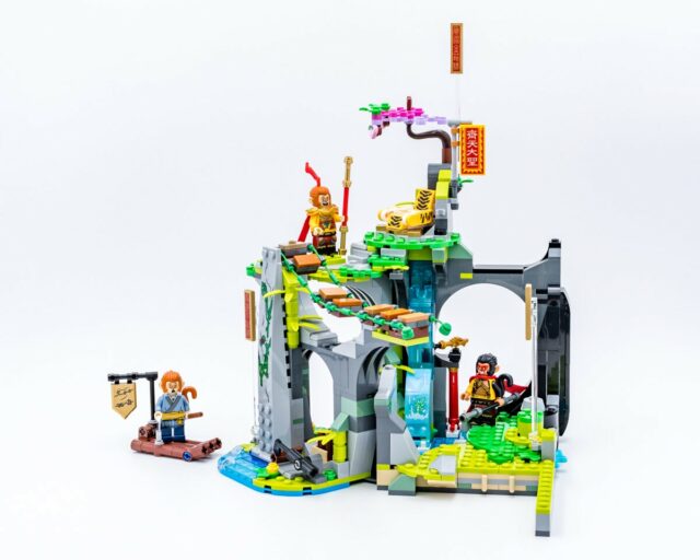 REVIEW LEGO Monkie Kid 80024 The Legendary Flower Fruit Mountain