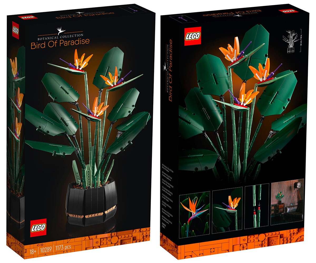 LEGO Creator 10289 pas cher, L'oiseau de paradis