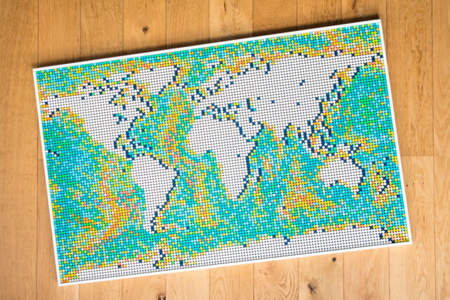 Review LEGO Art 31203 World Map