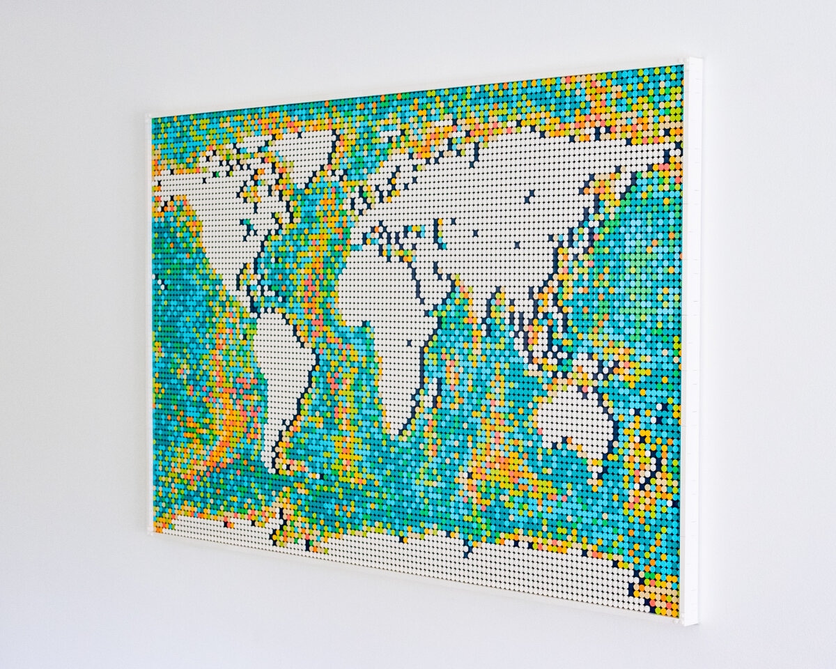 LEGO Art 31203 World Map : deux modèles alternatifs officiels (avec  instructions) - HelloBricks