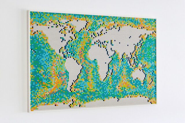 Review LEGO Art 31203 World Map