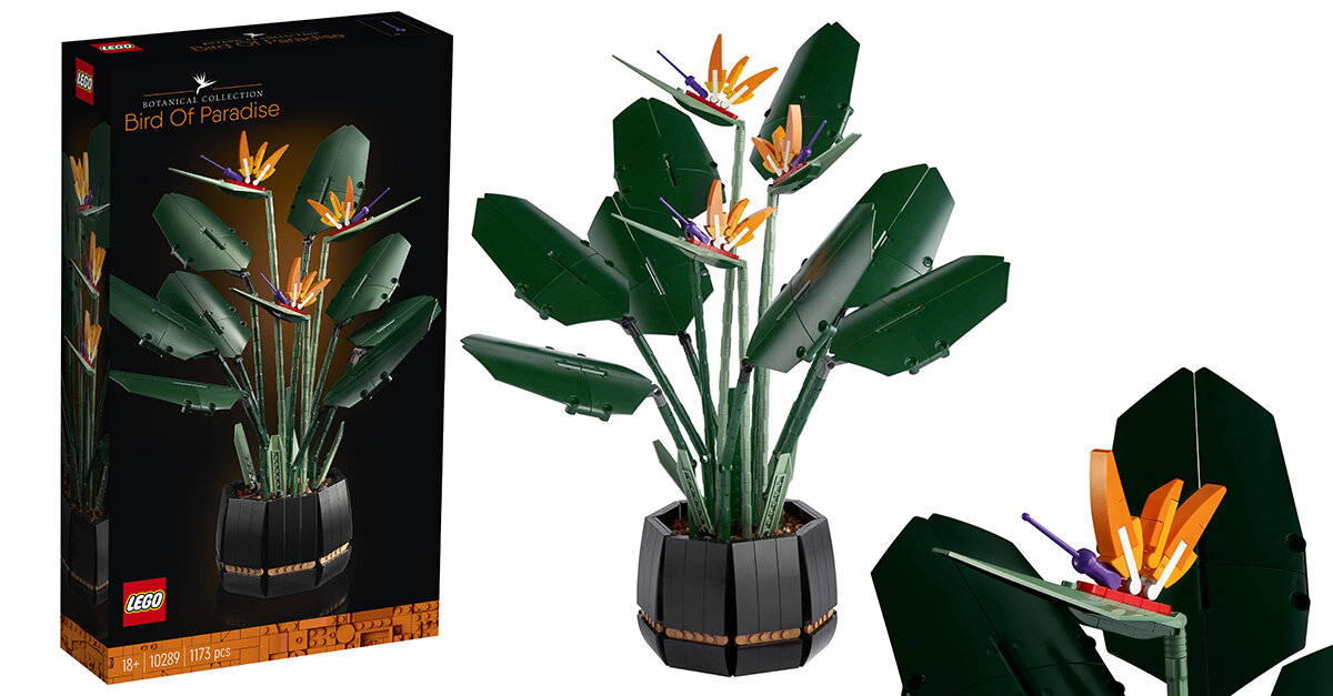 Nouveauté LEGO Botanical Collection 10289 Bird of Paradise - HelloBricks