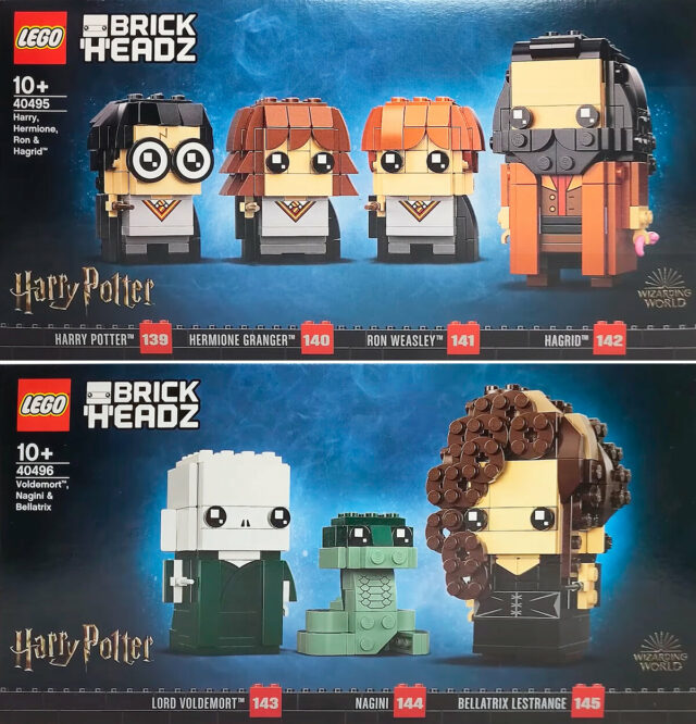 LEGO BrickHeadz 2021 Harry Potter 40495 40496
