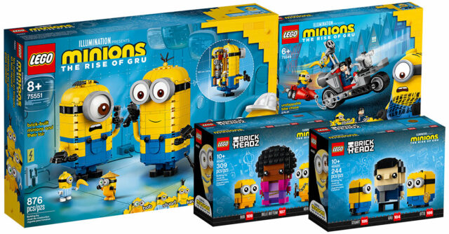 LEGO Minions 2021 The Rise of Gru