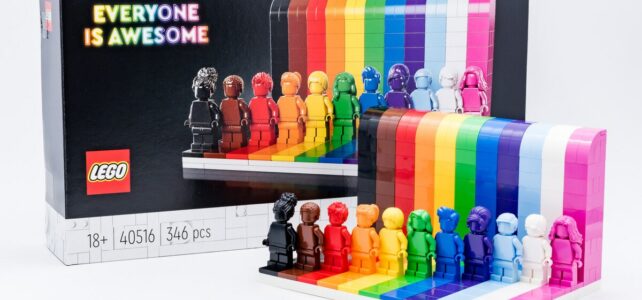 Review LEGO 40516 Everyone is Awesome