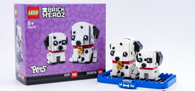 Review LEGO BrickHeadz 40479 Dalmatian