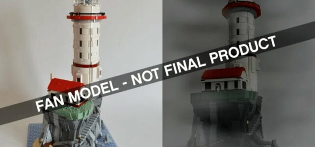 LEGO Ideas Motorized Lighthouse