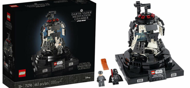 Nouveautés LEGO Star Wars, Marvel et DC Comics août 2021 : premiers visuels officiels LEGO Star Wars 75296 Darth Vader meditation chamber