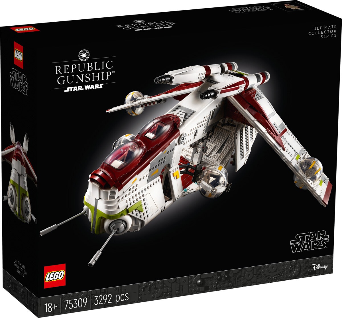 Nouveauté LEGO Star Wars 75309 Republic Gunship UCS l’annonce