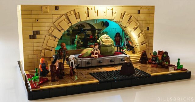 LEGO Star Wars Jabba's Throne room