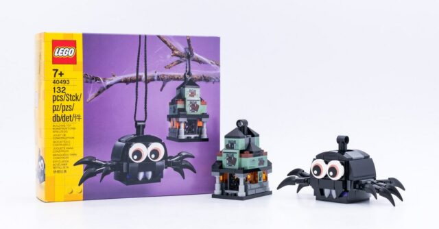 Review LEGO 40493 Spider & Haunted House Pack