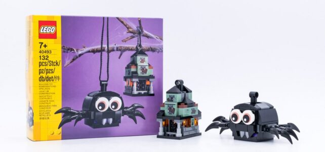Review LEGO 40493 Spider & Haunted House Pack