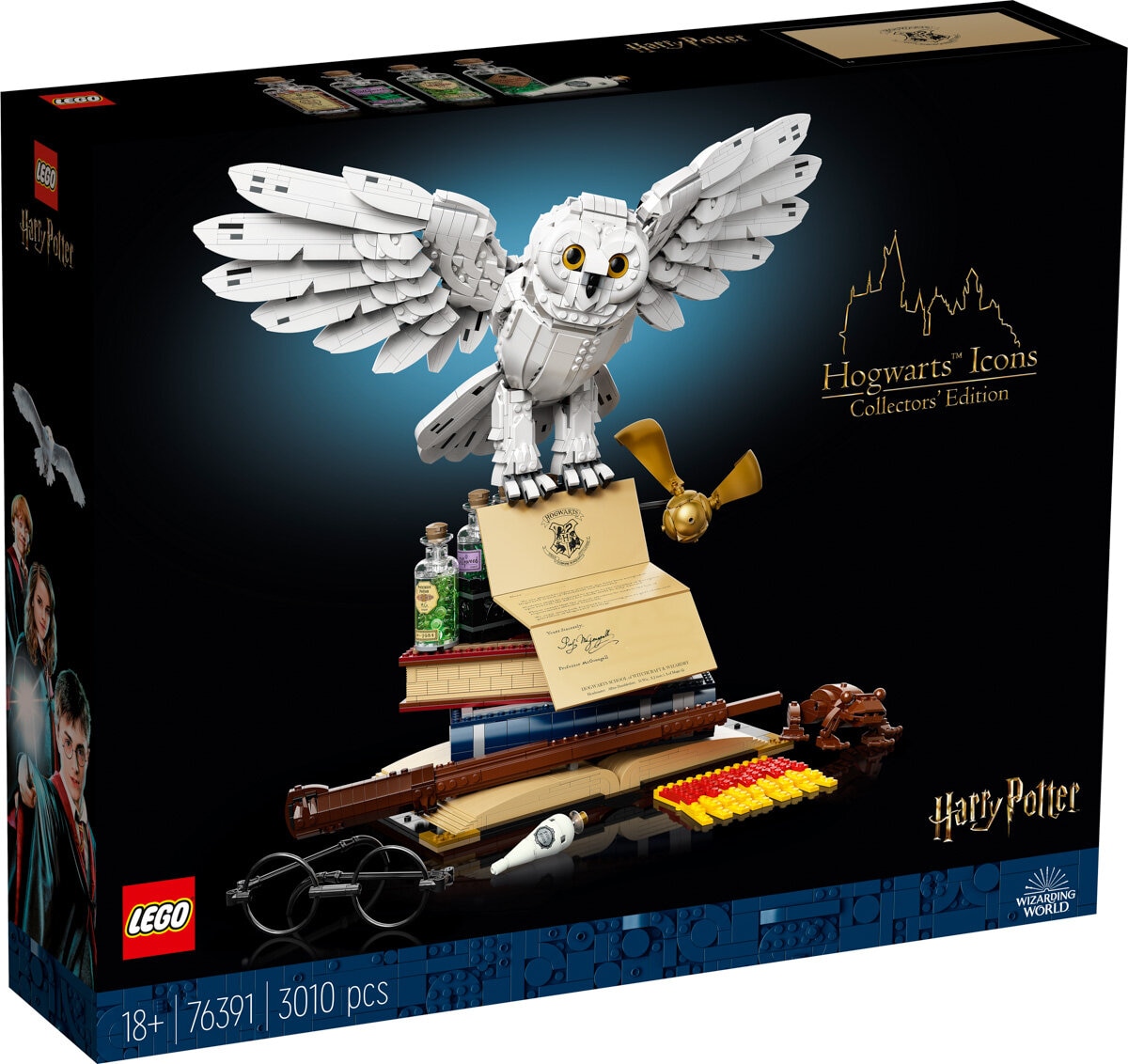 LEGO Harry Potter 76391 Hogwarts Icons Collectors' Edition : l'annonce  officielle - HelloBricks