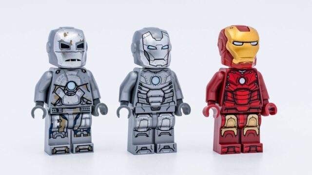 LEGO Iron Man Mark 1 2 3