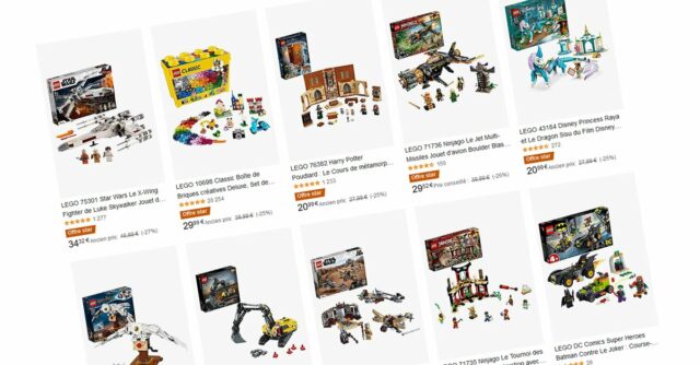 Promo LEGO Amazon offre star