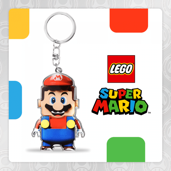 Récompenses VIP LEGO Super Mario : porte-clés Luigi, points