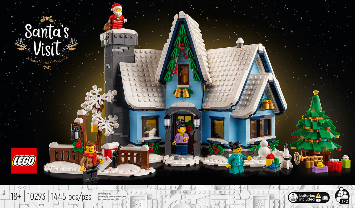 Sur Le Shop Lego : Le Set Winter Village 10293 Santa's Visit Est Disponible En Avant-Première Vip - Hellobricks