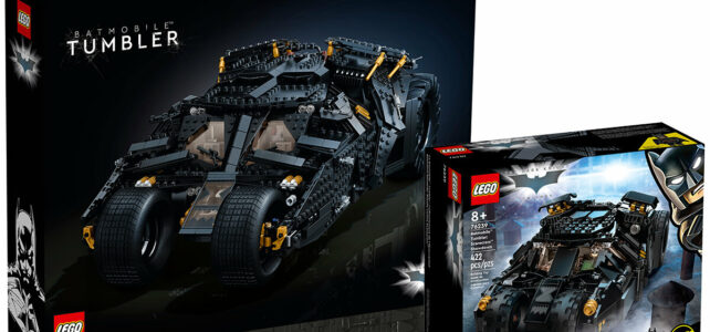 LEGO 76239 76240 Batmobile Tumbler