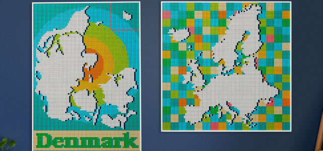 LEGO Art 31203 World Map modeles alternatifs