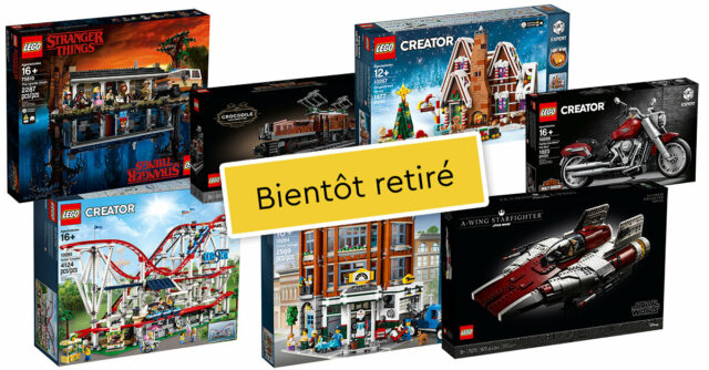 LEGO bientot retirés 2021