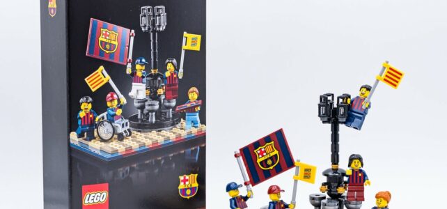 Review LEGO 40485 FC Barcelona Celebration