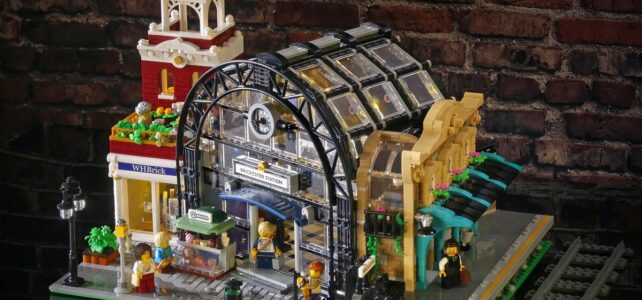Gare LEGO Modular Lepralego