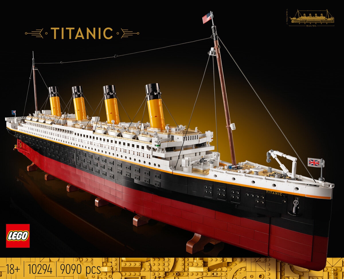 Review LEGO 10294 Titanic - HelloBricks
