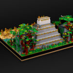 LEGO Aztec temple Rise of Huitzilopochtli