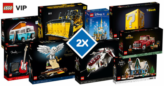 LEGO VIP x2 octobre 2021