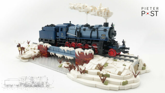 LEGO train locomotive G12