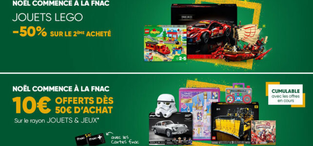 Promo LEGO Fnac Noel 2021