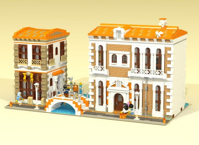 LEGO Bricklink Venetian Houses