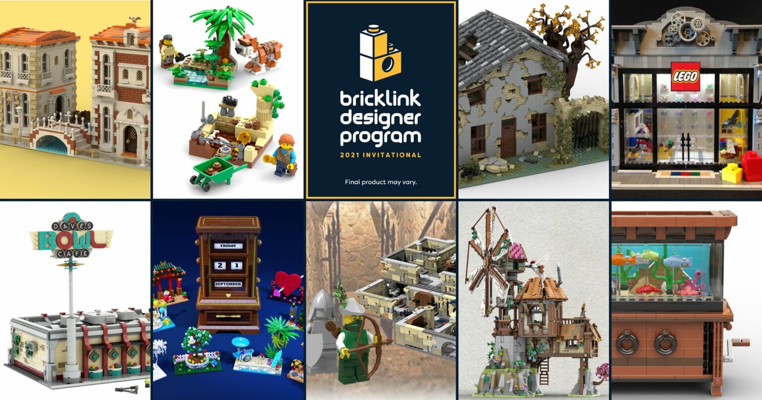 LEGO Bricklink Designer Program 2021 phase 2 : ajout du projet Venise ...