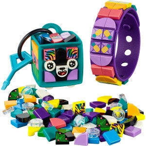 LEGO 41945 Bracelet Tigre fluo et porte-clés