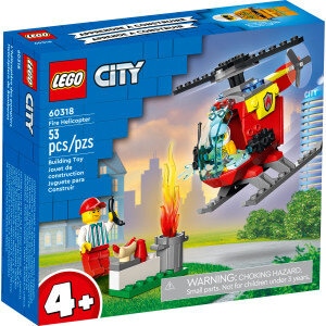 LEGO 60318 L'hélicoptère des pompiers