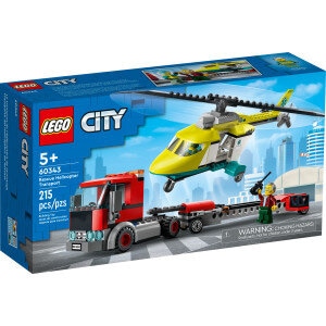 LEGO 60343 Le transport de l'hélicoptère de secours