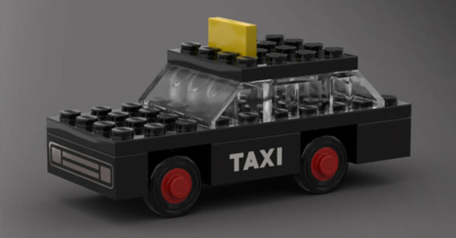 LEGO 605 Taxi 1971 original