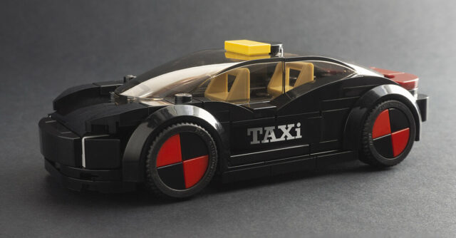 LEGO 605 Taxi 1971 remake