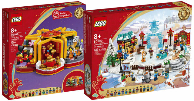 LEGO 80108 80109 Lunar New Year 2022