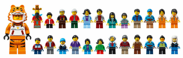 LEGO 80108 80109 minifigures